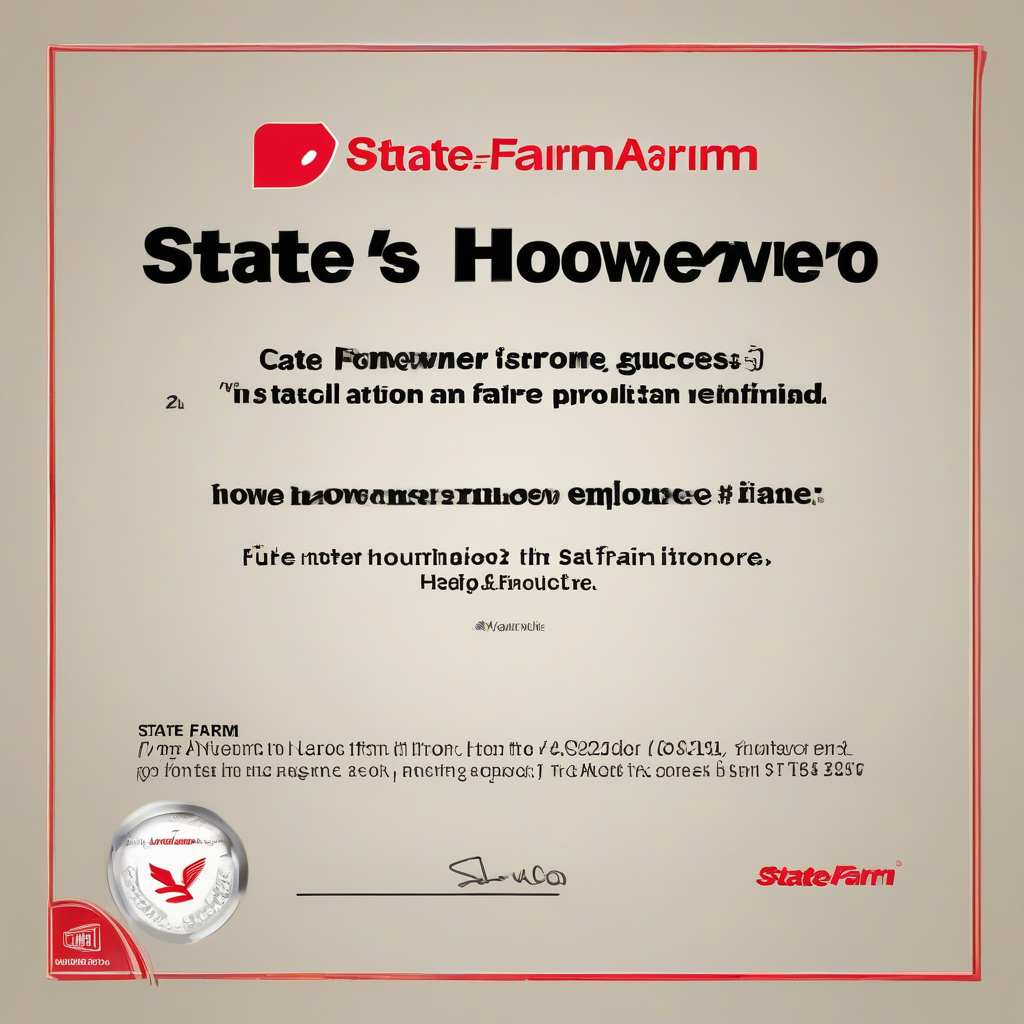 State Farm Homeowner’s Insurance: A Comprehensive Guide